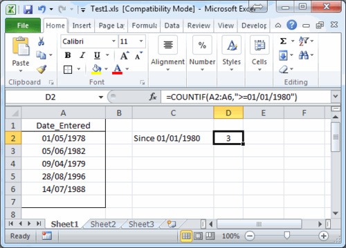 excel for mac 2011 countifs